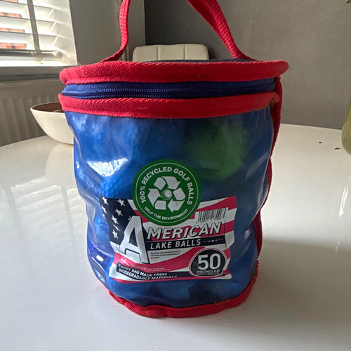 American lake balls recycled - lake,