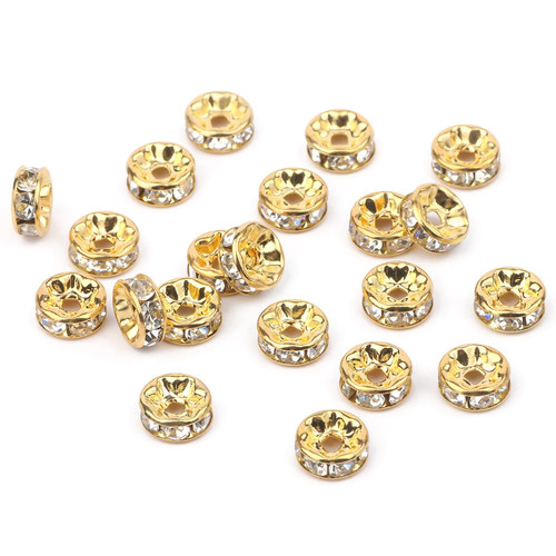 50pc lot 6mm 8mm - 10mm, color