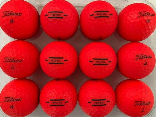 Titleist trufeel red matte - red,