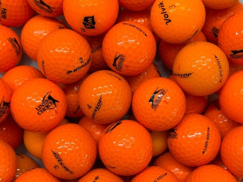 Orange golf balls pearl - orange, /