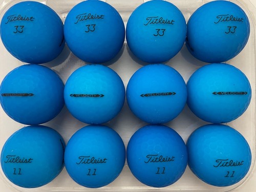 Titleist velocity matt blue - 12,