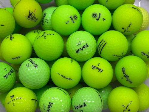 Green golf balls pearl - balls,