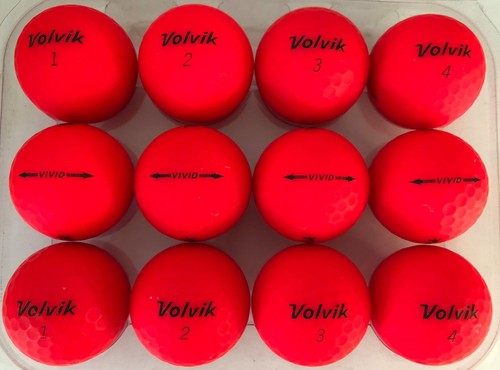 Volvik vivid red colour - vivid,