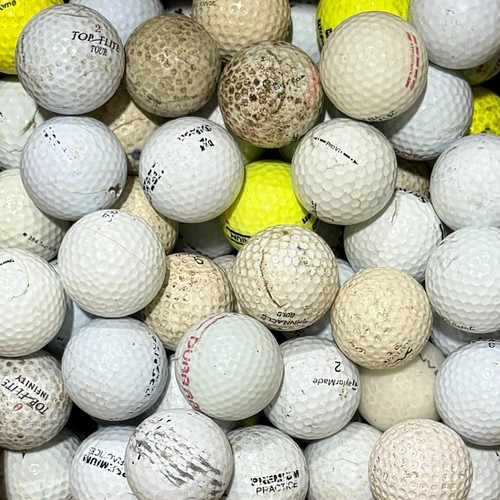 100 mixed used golf - used, balls