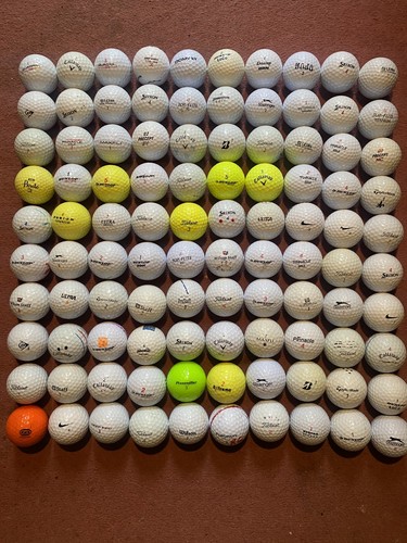 Golf balls grade 100 lake - golf, b