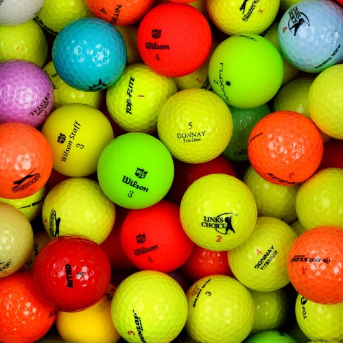 Mixed optic used - golf, balls